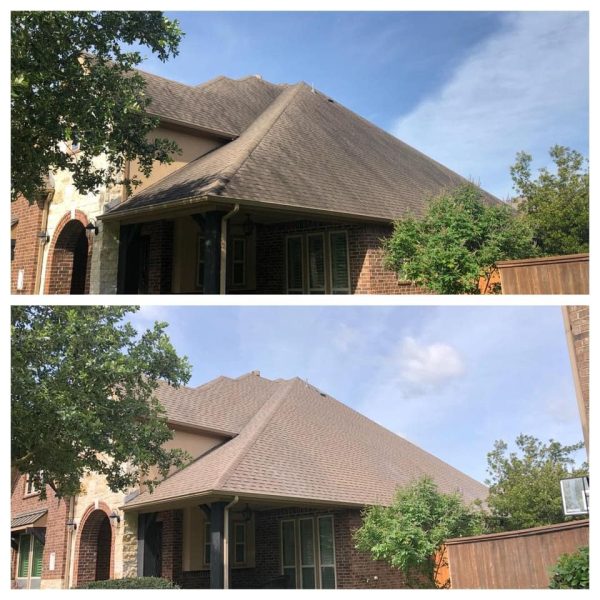 Before and After House Washing