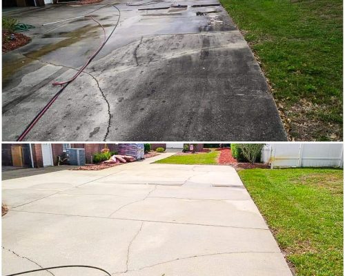 C&L Pressure Washing Services Auburndale,FL Driveway Cleaning