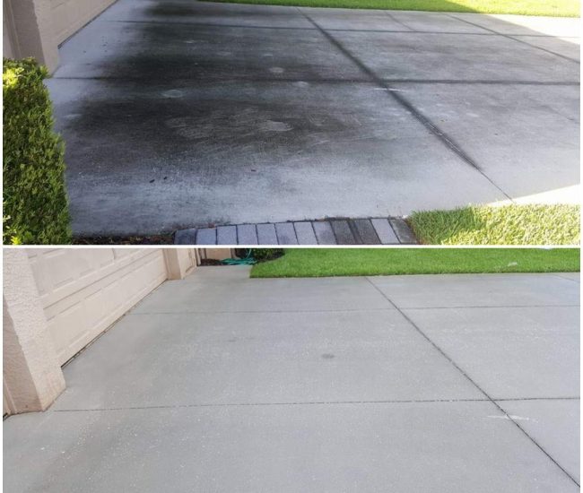 concrete cleaning service